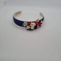 Azure navy vintage pearl headband Azure navy vintage pearl headband