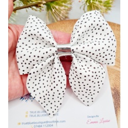Dotty 3.5 inch pinch bow