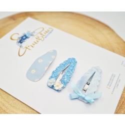 20220502_150400 Blue daisy set of 3 clips approx. 6cm