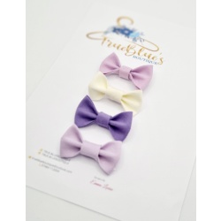 Set of 6 pink tone clips ,approx. 6cm