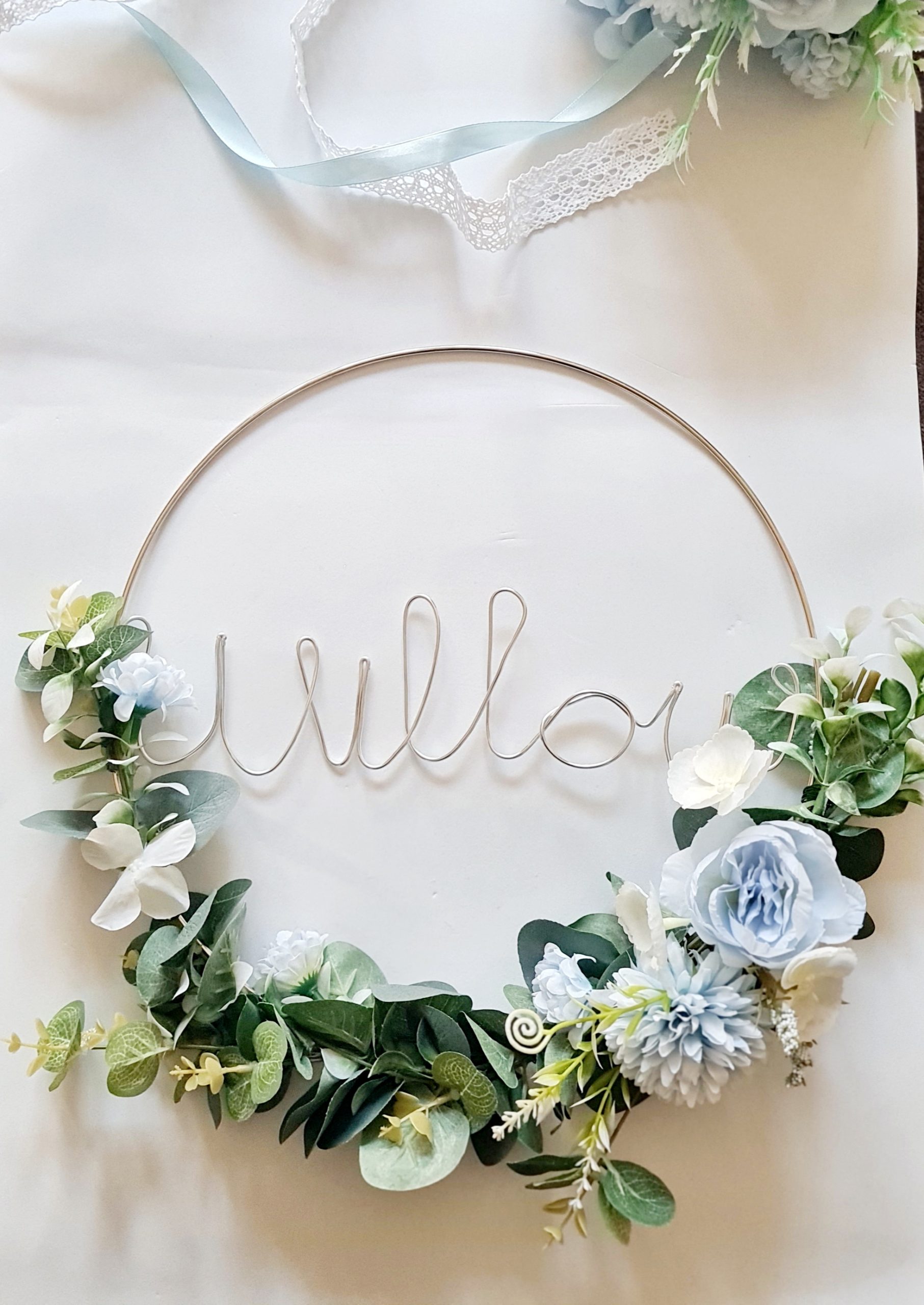 Bridesmaids Hoop Wreath
