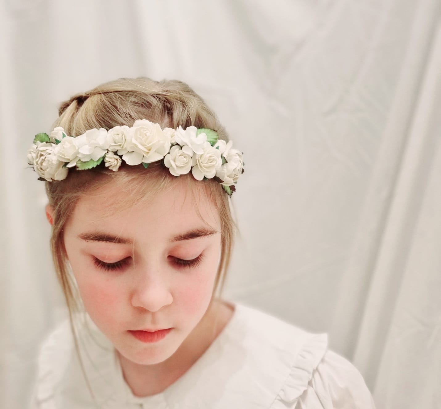 IMG-20230211-WA0017 Snowdrop white wild rose flower crown